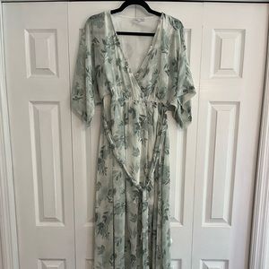 Baltic Born Kia Komono Maxi Dress - Sage Floral S